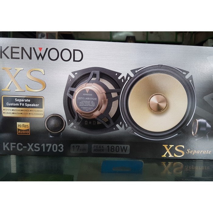 Jual SPEAKER KENWOOD KFC XS 1703 6.5inch HI RES AUDIO Shopee Indonesia