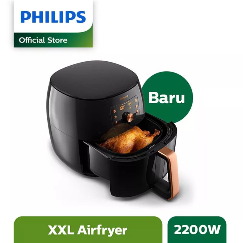 Jual PHILIPS HD9860 Premium XXL Air Fryer HD9860/90 Shopee Indonesia
