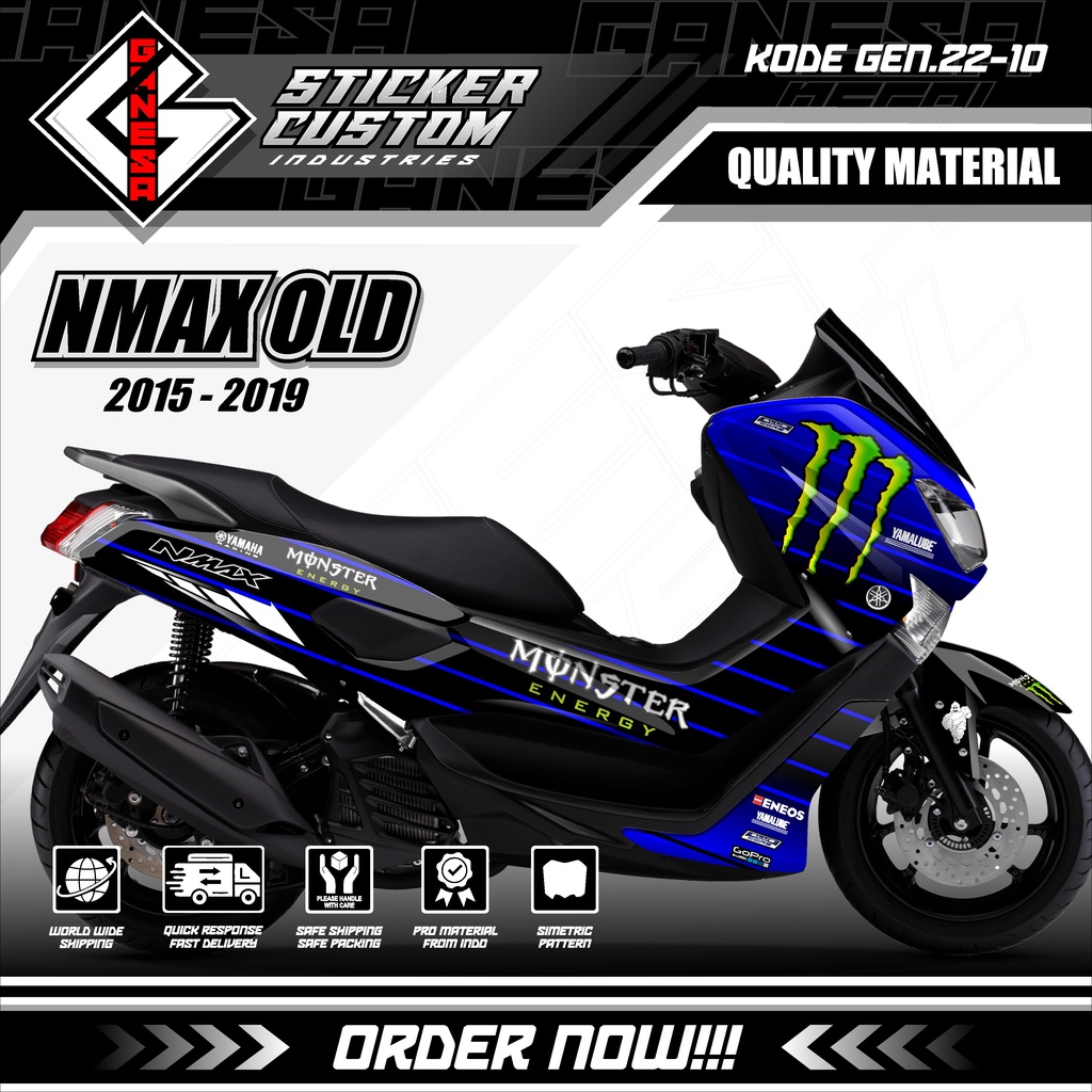 Jual Decal Sticker Yamaha Nmax 155 Old Fullbody 20152019 Dekal Stiker