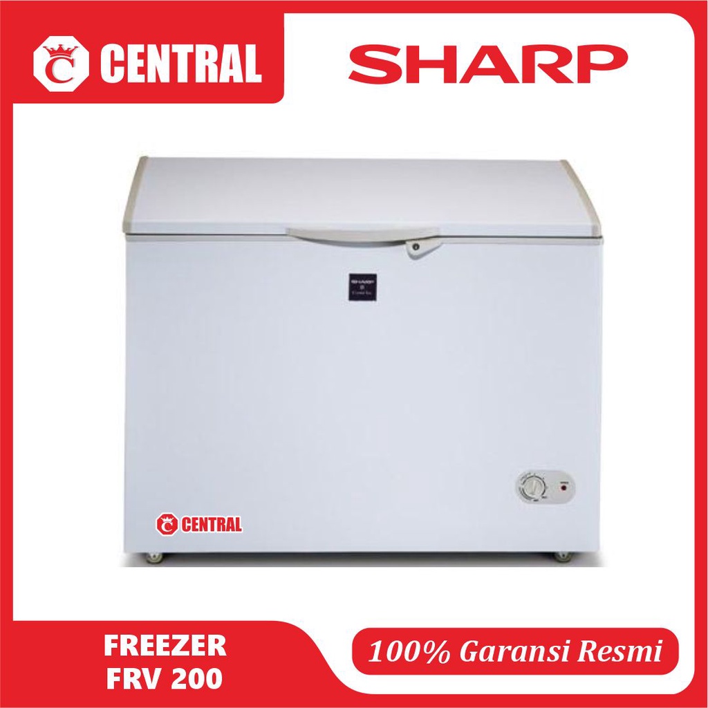 Jual SHARP FRV 127 200 210 300 CHEST FREEZER BOX LEMARI PEMBEKU