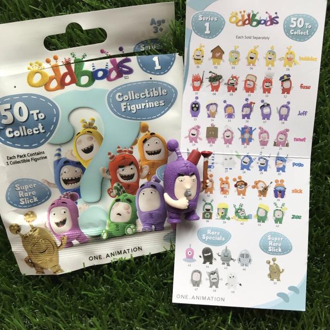 Jual oddbods blind bag collectible figurines bukaan baru original ori