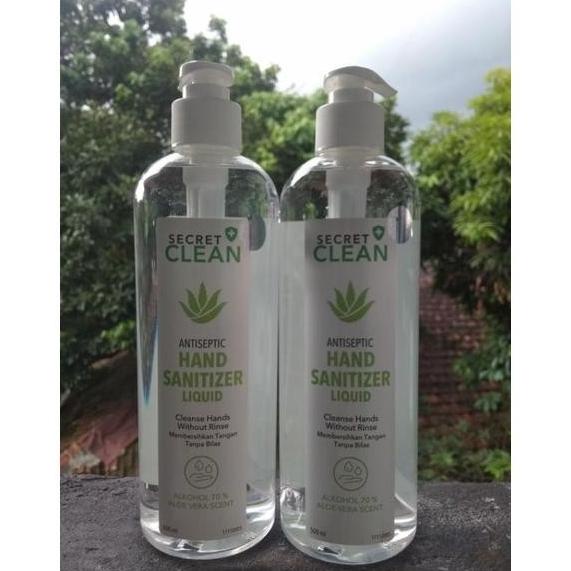 Jual BEST!! Hand Sanitizer Spray / Gel Secret Clean refill / isi ulang