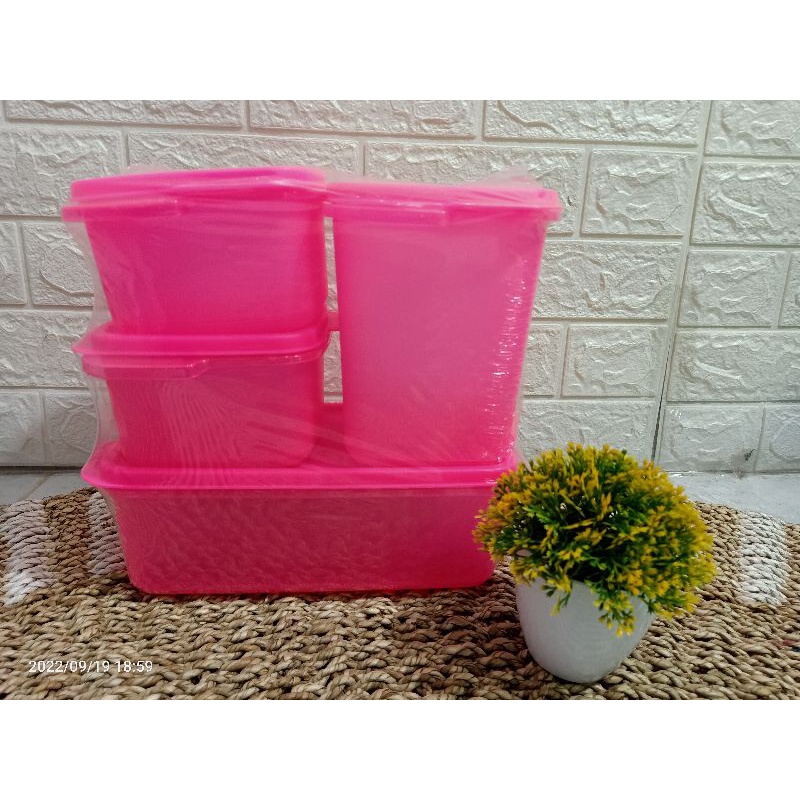 Jual TOPLES SET PANDORA/LUNCH BOX/WADAH MAKANAN/TOPLES SET PLASTIK