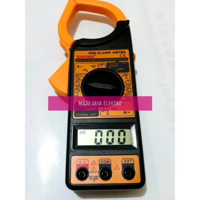 Jual MULTI TESTER MULTIMETER DT266 DIGITAL CLAMP METER TANG AMPERE