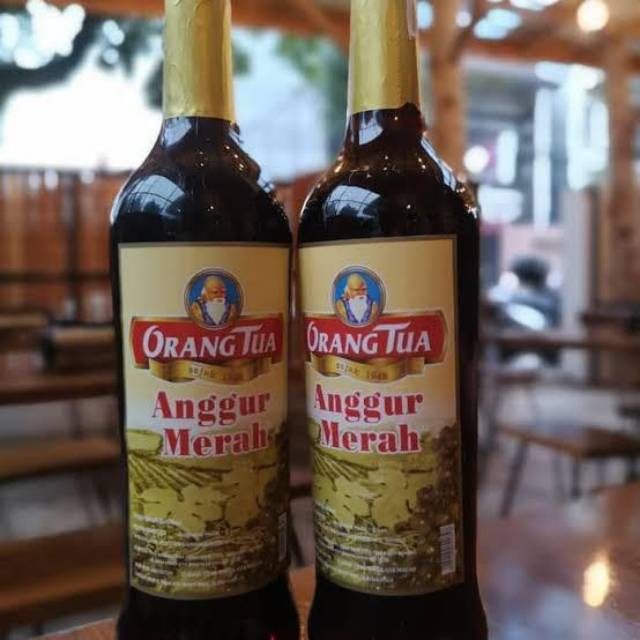 Jual Anggur Merah Gold Cap Orang Tua 620 ml Shopee Indonesia