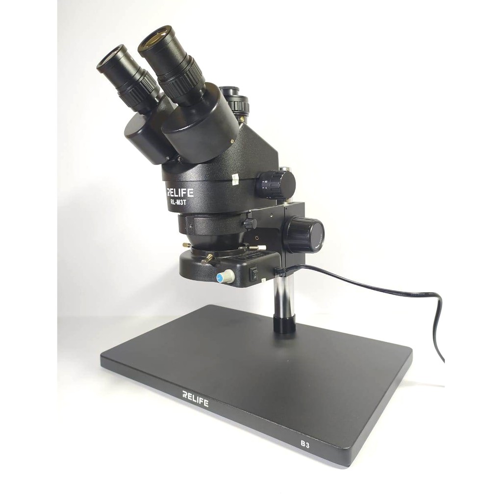 Jual MICROSCOPE TRINOCULAR RELIFE M3TB3 WITH LED LAMP Shopee Indonesia