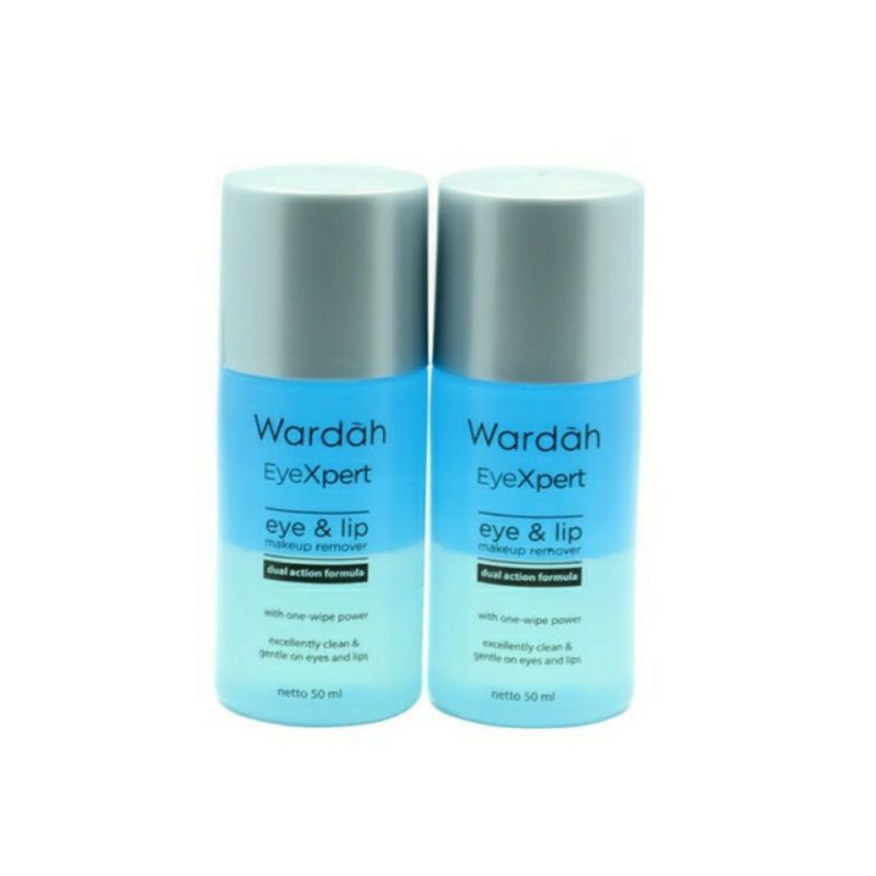Jual Wardah EyeXpert Eye & Lip Makeup Remover 50 ml (100 Original