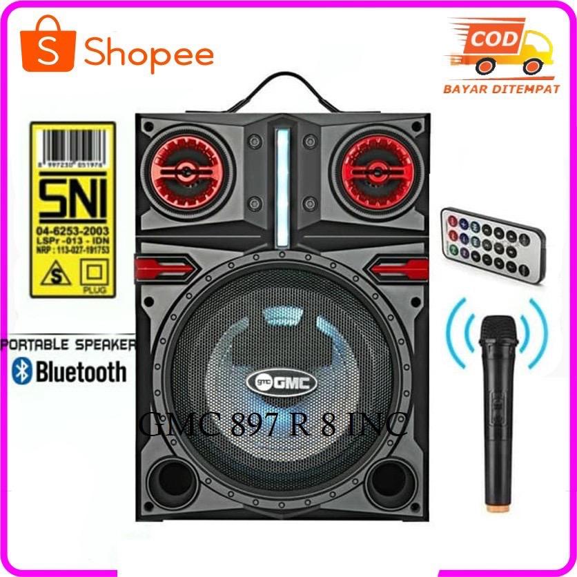 Jual SPEAKER BLUETOOTH KARAOKE GMC 897R / GMC 897H GMC 897Q GMC 897S