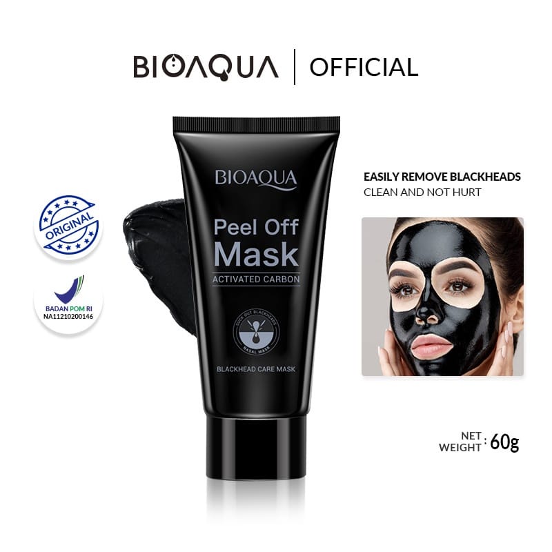 Jual BIOAQUA Blackhead Care Mask Cream 60GR Shopee Indonesia