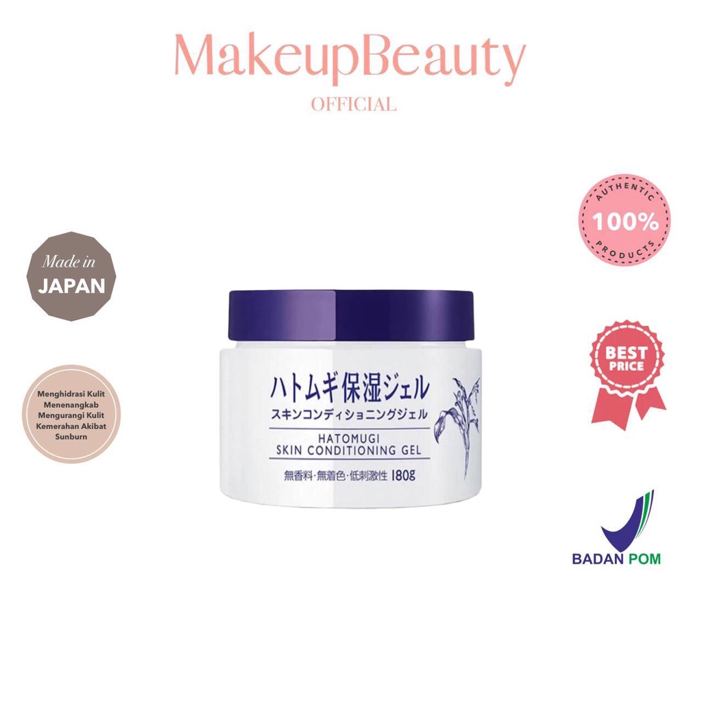 Jual HATOMUGI Skin Conditioning Gel 180gr Shopee Indonesia