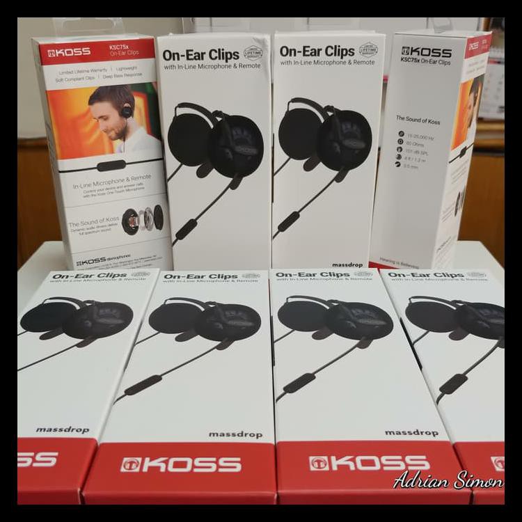 Jual Termurah Koss Ksc75X Massdrop Promo Murah Shopee Indonesia