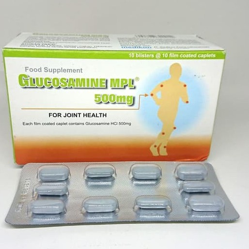 Jual Glucosamine MPL 500 mg Untuk Kesehatan Sendi per strip Shopee