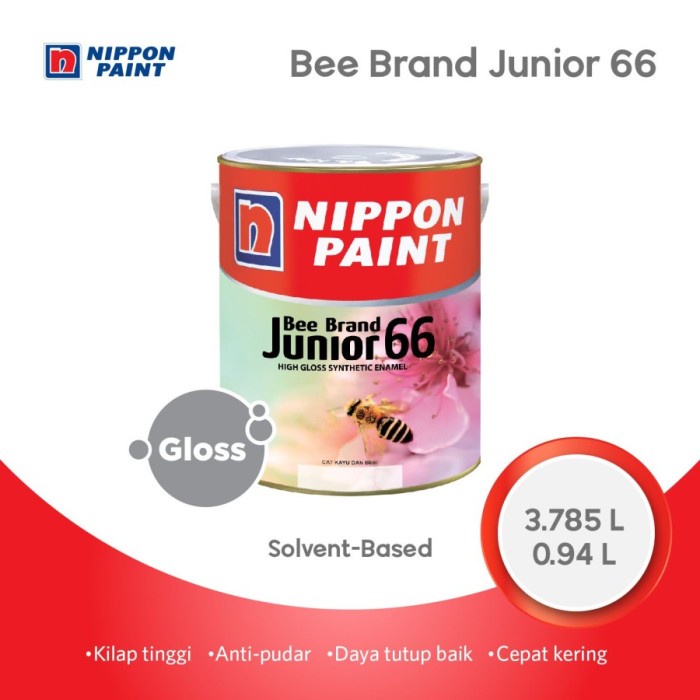 Jual BEE BRAND JUNIOR 66 0,94L CAT KAYU DAN BESI NIPPON PAINT