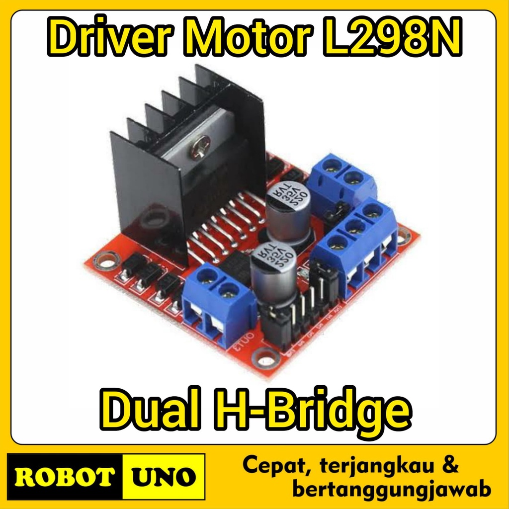 Jual L298N Motor Driver H Bridge Arduino L298N Dual Motor Driver Module