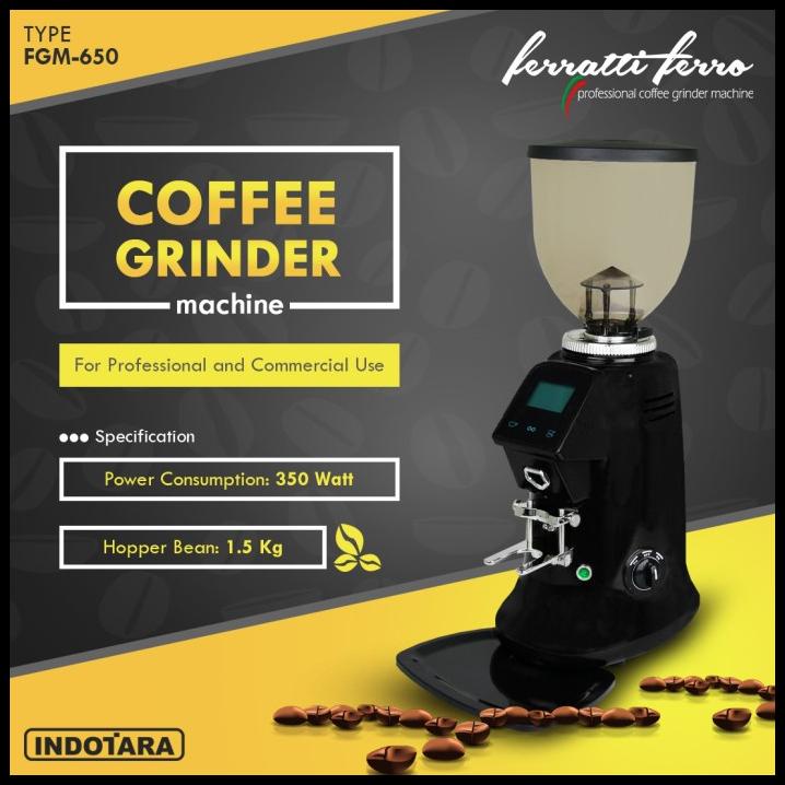 Jual Coffee Grinder Machine / Alat Penggiling Kopi Ferratti Ferro Fgm