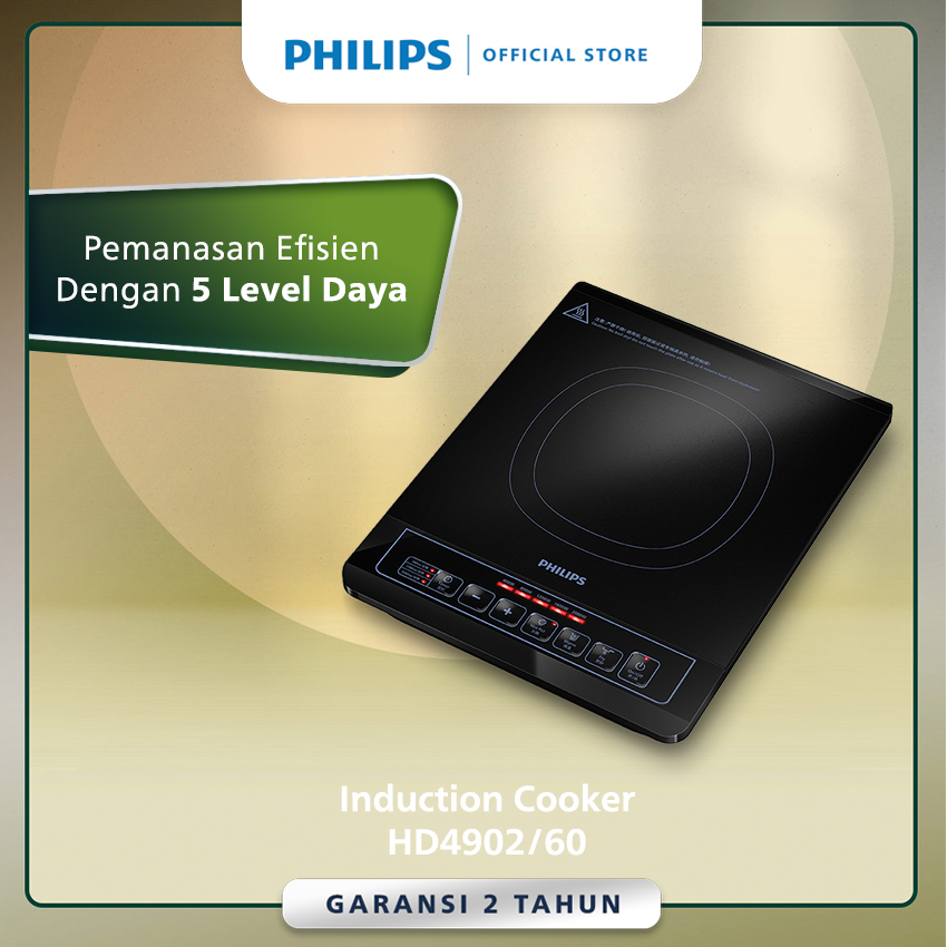 Jual Philips Induction Cooker HD4902/60 Kompor Listrik 2000W Shopee Indonesia