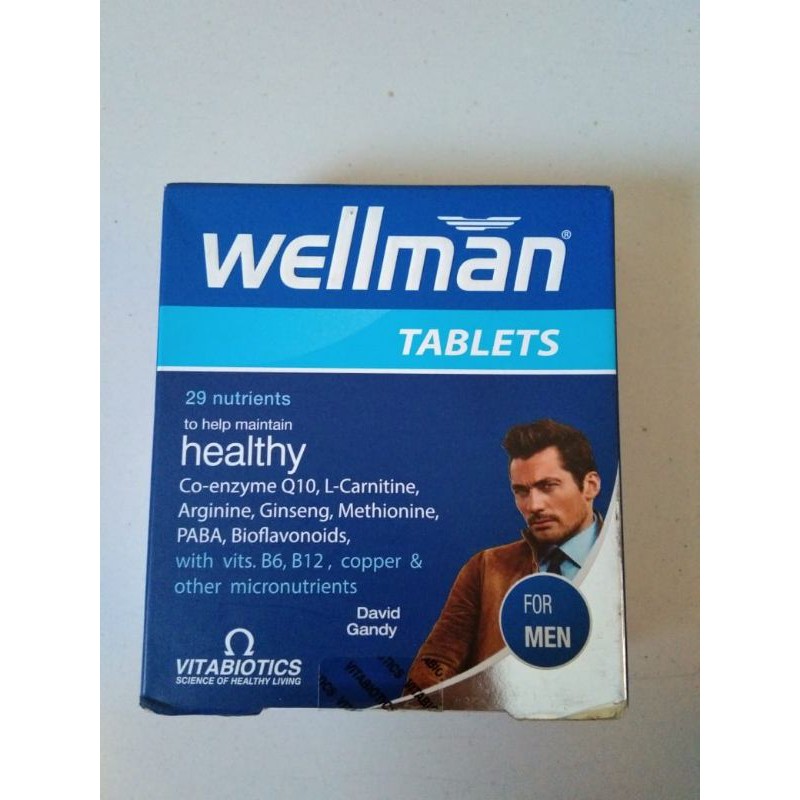 Jual Vitabiotics Wellman ( vitamin for men ) Shopee Indonesia