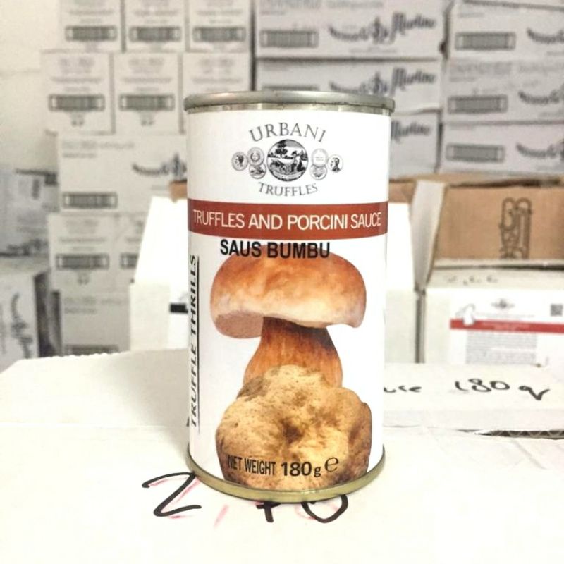 Jual URBANI White truffle and porcini sauce 180 gr 6.1 Oz Shopee