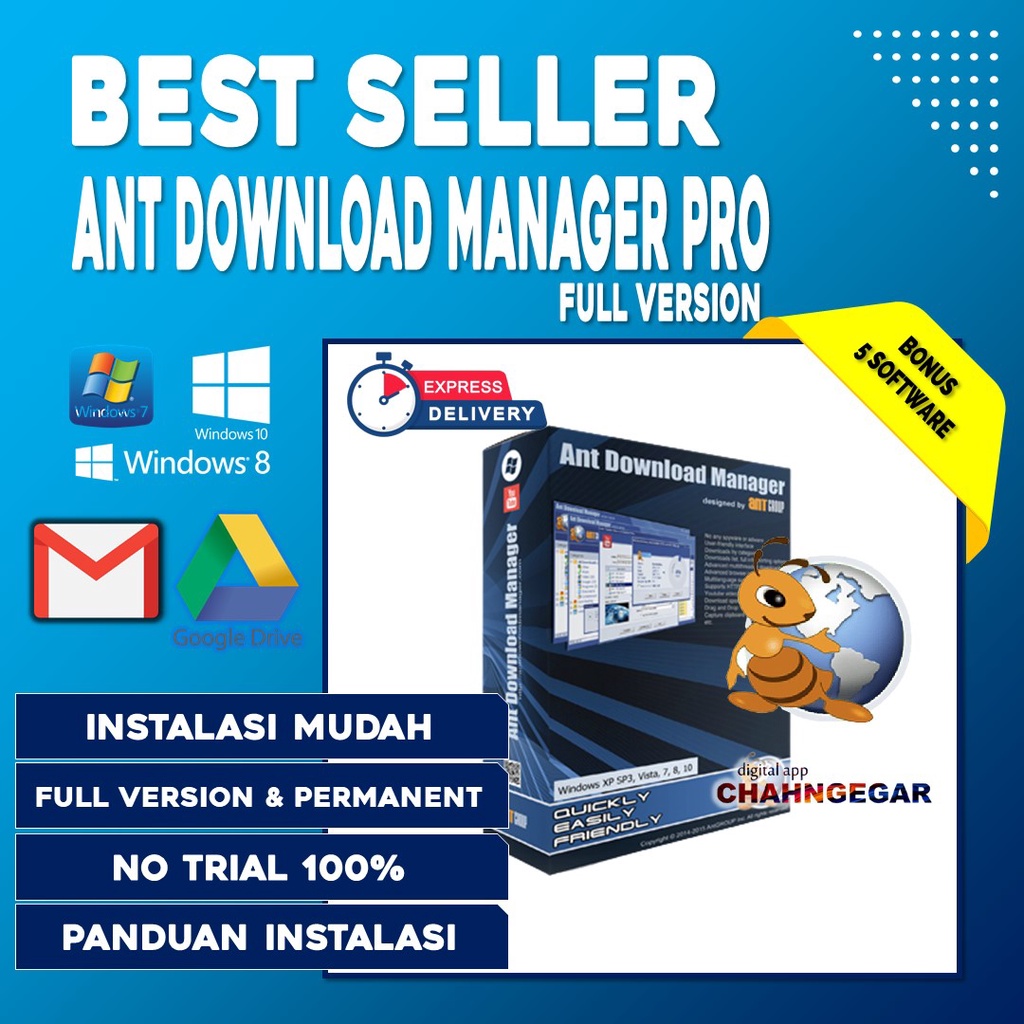 Jual Software Mirip IDM Ant Download Manager Pro Download