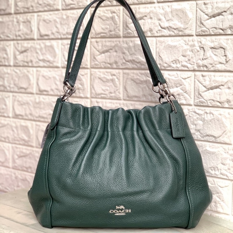 Jual Coach Maya Shoulder Dark Ivy Shopee Indonesia