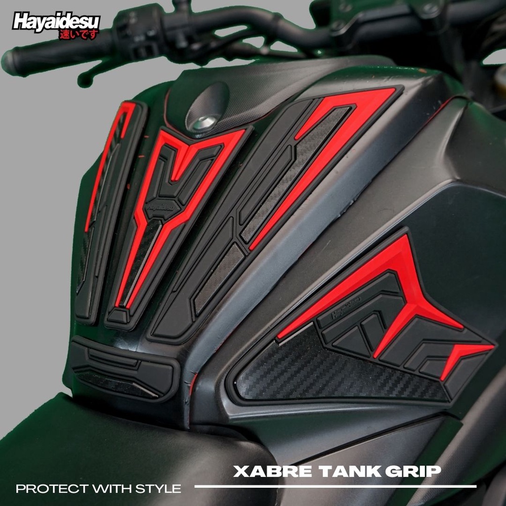 Jual XABRE Body Protector Tank Pad & Tank Grip CoverHAYAIDESU Shopee