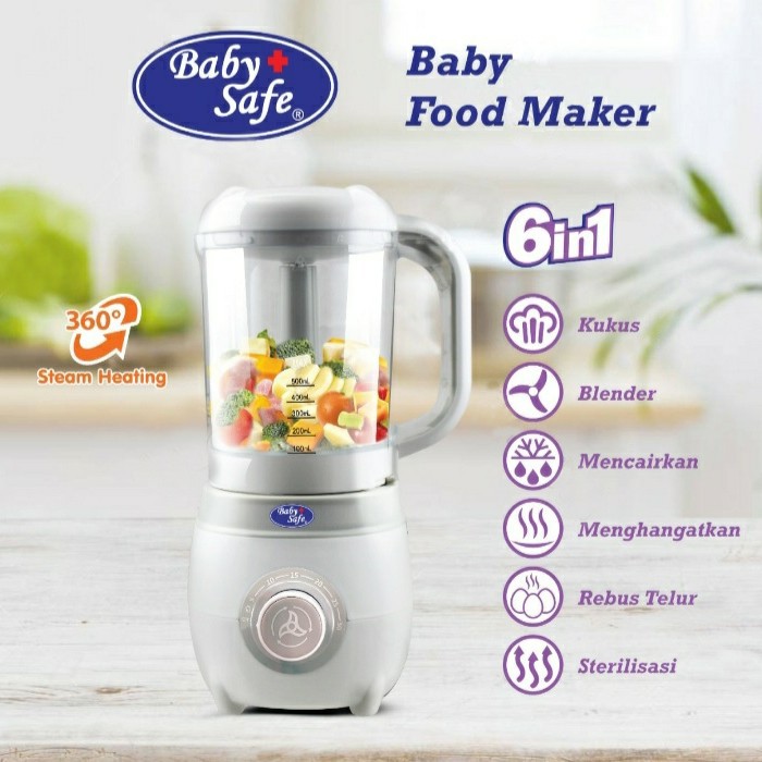 Jual Baby Safe LB012 Baby Food Maker 6 in 1 Shopee Indonesia