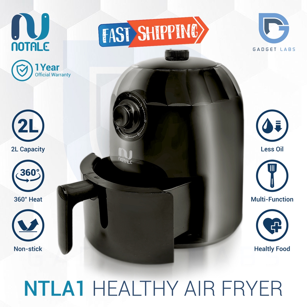 Jual Notale 2L Air Fryer Mesin Penggoreng Tanpa Minyak Shopee Indonesia