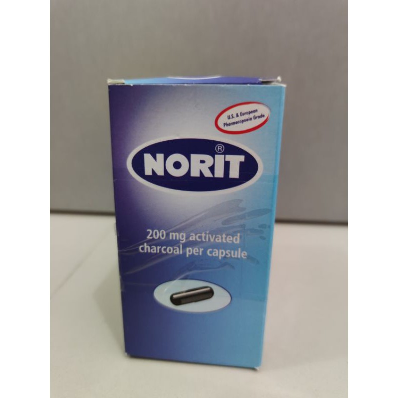 Jual Norit Charcoal Per Capsule 200mg Shopee Indonesia