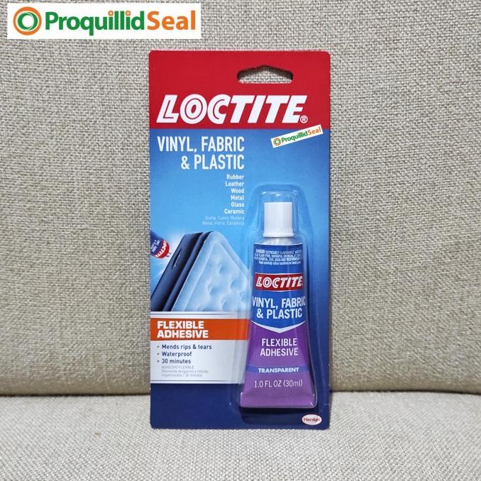 Jual Loctite Lem Bening Vinyl Fabric Plastic Flexible Adhesive Loctite 30Ml Shopee Indonesia