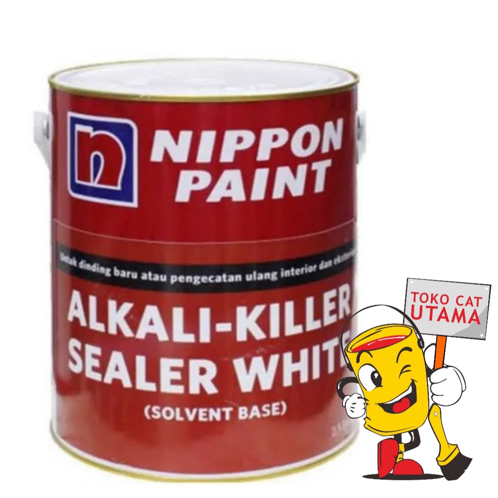 Jual Nippon Alkali Killer Sealer White Cat Dasar 2,5 Ltr Shopee Indonesia