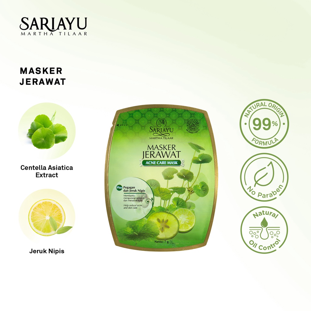 Jual Sariayu Masker Jerawat Shopee Indonesia(03)