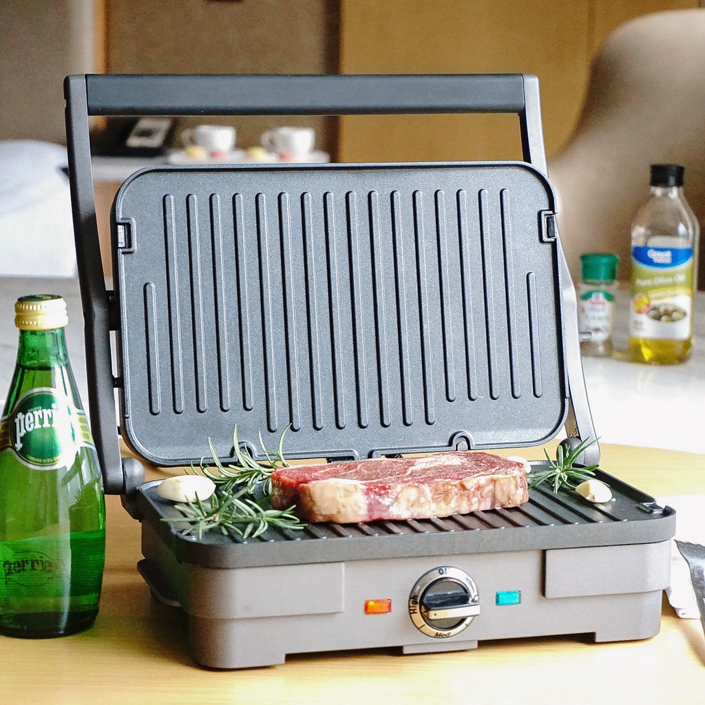 Jual Cuisinart GR35E 1200W mesin steak Griddler Junior 4in1 Multifunctional Griddle, mesin