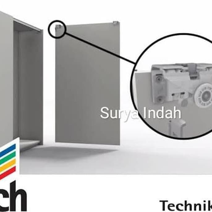 Jual Kualitas Terbaik Rel Sliding Hettich Topline 22 Roda Sliding