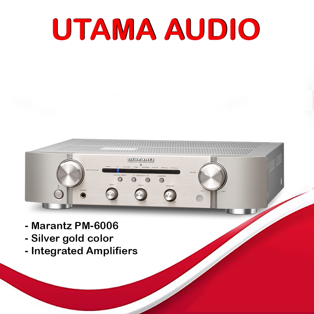 Jual MARANTZ PM 6006 PM6006 Integrated Amplifier with Digital Input