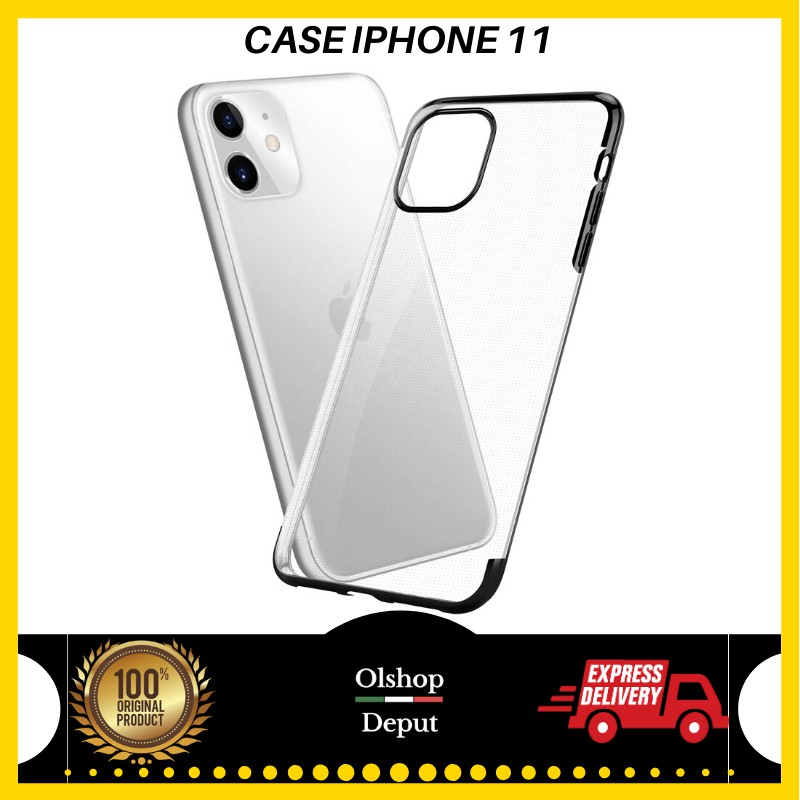 Jual Case iphone 11 Luxury Half Plating Premium Like Cafele Shopee