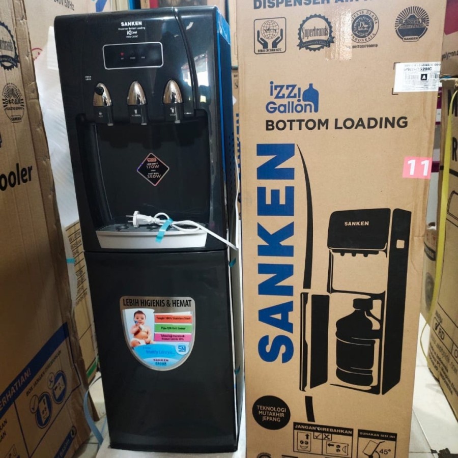 Jual SANKEN Water Dispenser Bottom Loading HWDC535IC GALON BAWAH