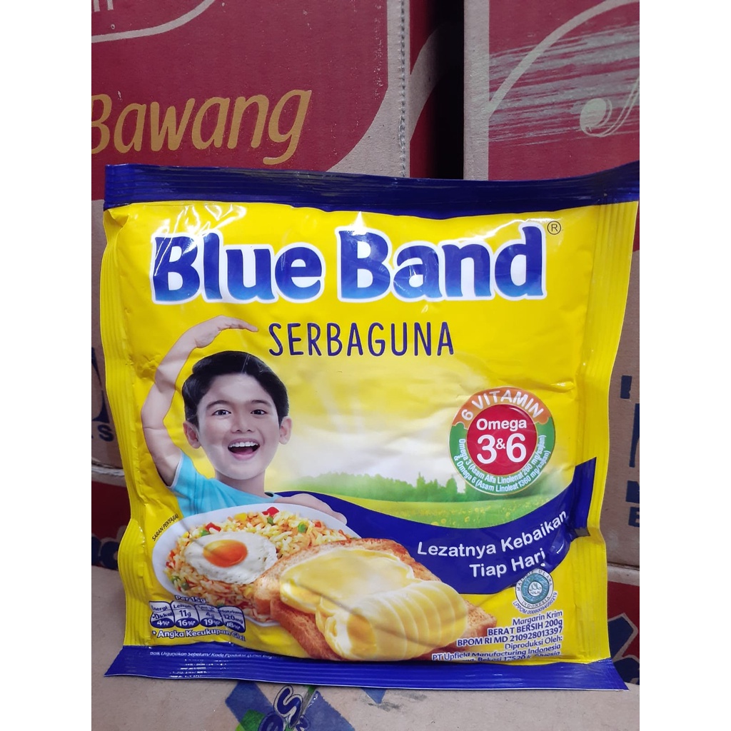 Jual Blue Band Serbaguna Sachet 200 gr Shopee Indonesia