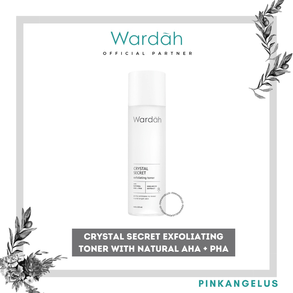 Jual Wardah Crystal Secret Exfoliating Toner With Natural AHA+PHA 125ml