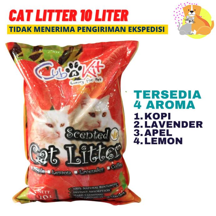 Jual Pasir Kucing Cub N Kit 10Lt / Cat Litter Aroma 10Lt / 10 Liter