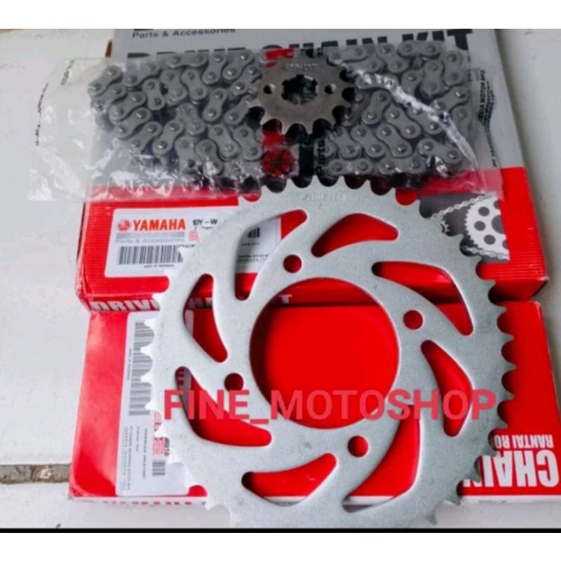Jual GEAR SET GIR SET JUPITER Z1 INJEKSI YAMAHA 1DY SET RANTAI GIR DEPAN BELAKANG Shopee Indonesia