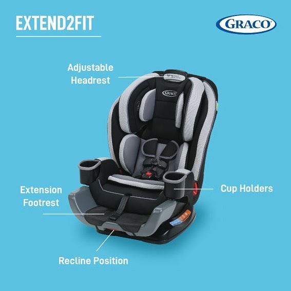 Jual Carseat Graco Extend 2 Fit 3In1 Convertible Shopee Indonesia