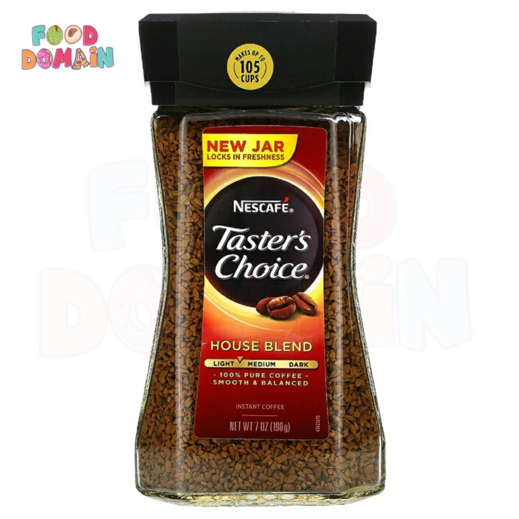 Jual Nescafe Taster's Choice House Blend Instant Coffee Kopi Instan