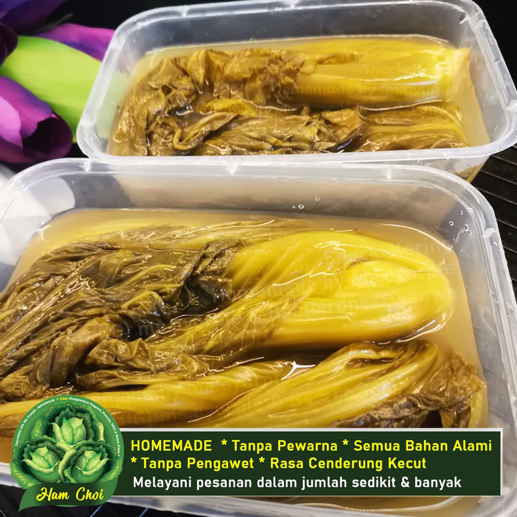 Jual sawi asin / ham choi / sayur asin /asinan sayur by Ms. Pyurple