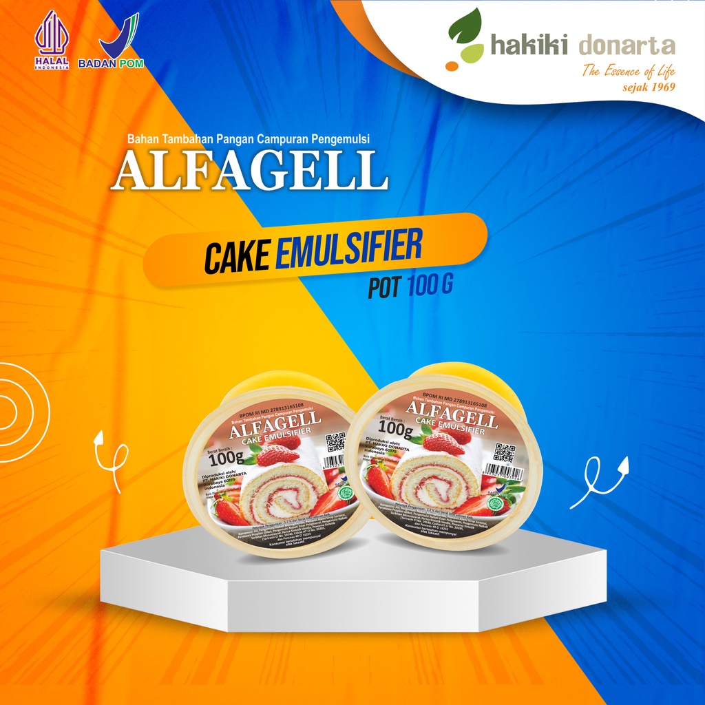 Jual Alfagell Cake Emulsifier 100 G Shopee Indonesia