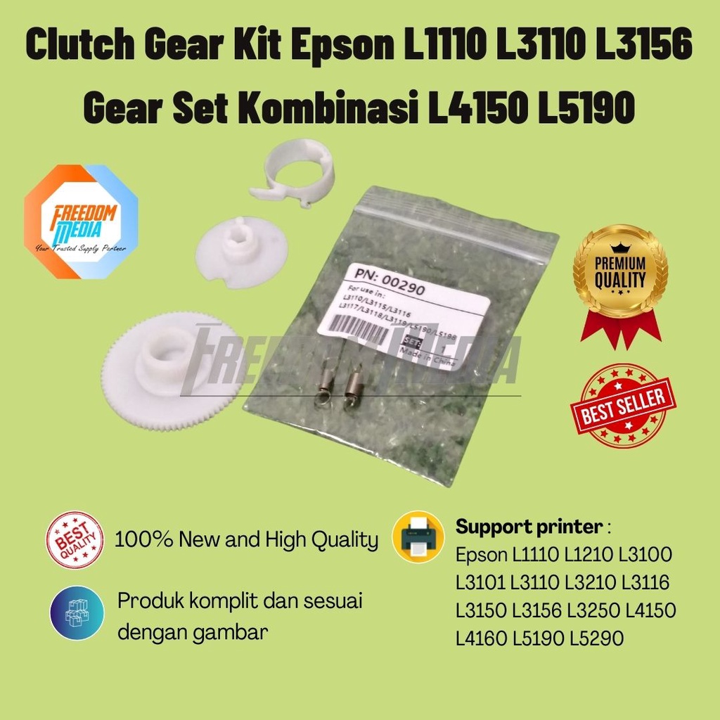 Jual GEAR CLUTCH KIT SET MEKANIK PRINTER EPSON L1110 L 3110 L3110 L3116 L3150 L3156 Shopee