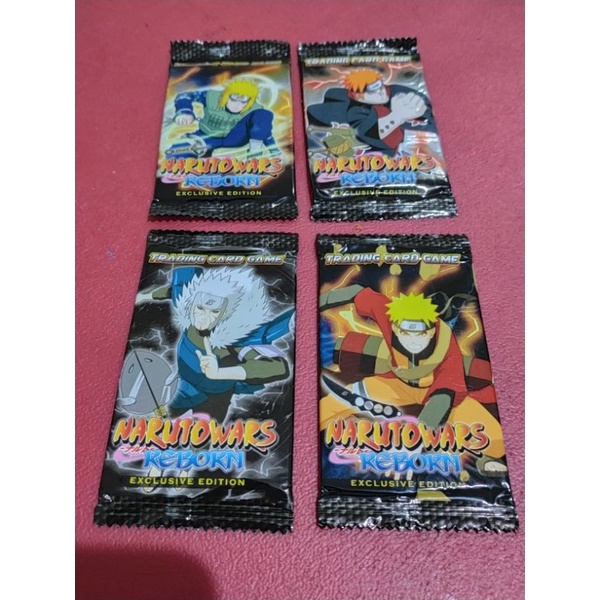 Jual kartu trading naruto trading card 1 set isi 4 pack Shopee Indonesia
