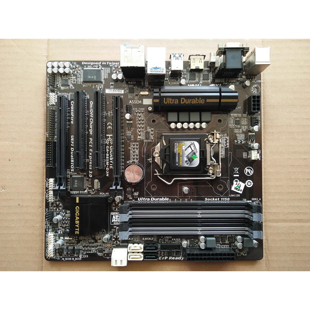 Jual Motherboard Gaming GIGABYTE GAB85MD3H LGA1150 B85 H81 H87 H97