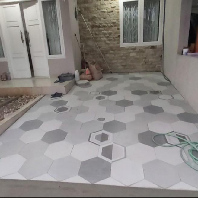 Jual Keramik Hexagonal Roman Dmodesto Series Ukuran 34X39 Grade A