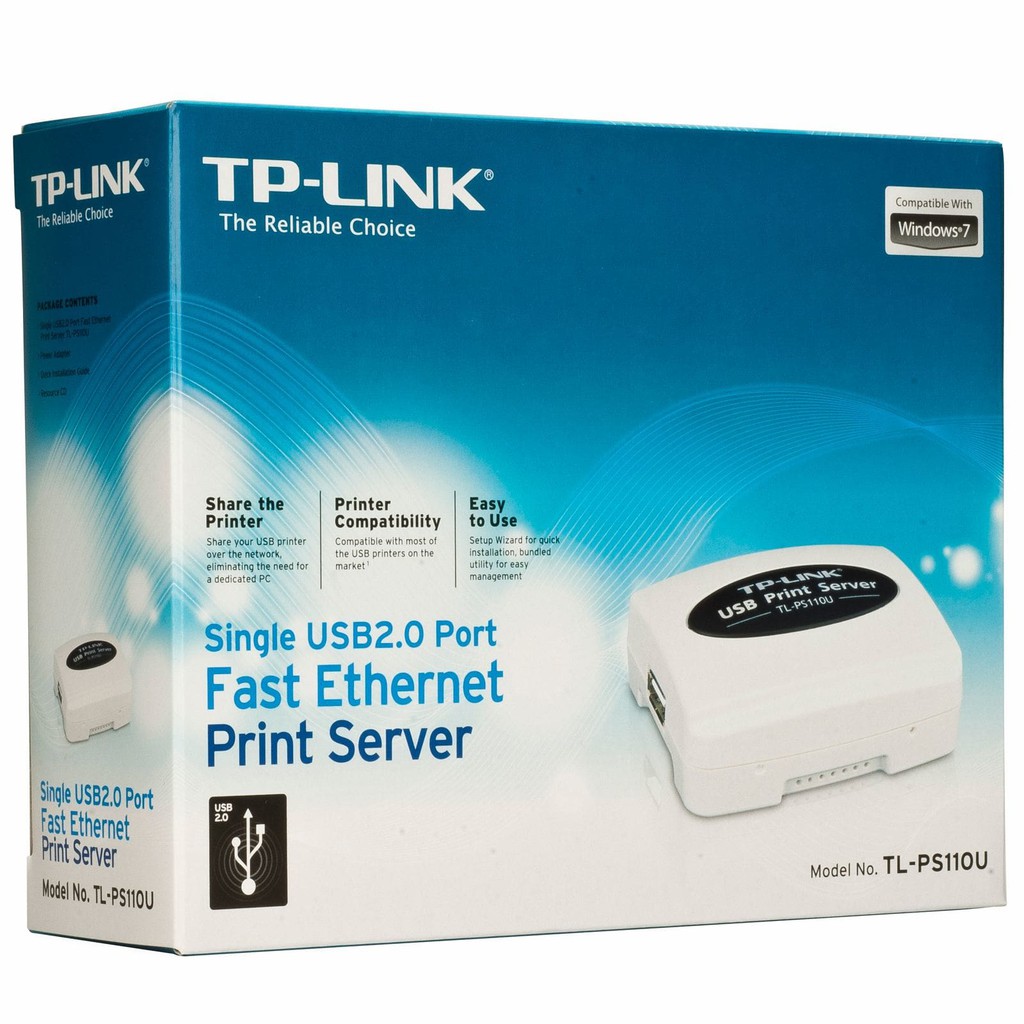Jual USB Print Server TPLink TLPS110PSingle Parallel Port Fast Shopee Indonesia
