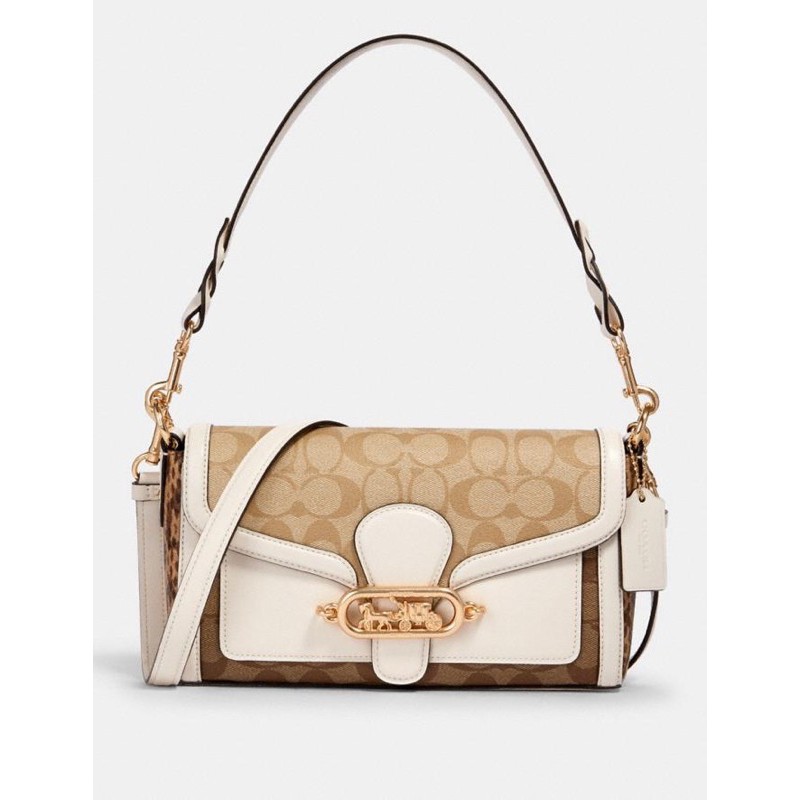 Jual [ORIGINAL 100] Coach 2723 Jade Shoulder Bag In Blocked Signature